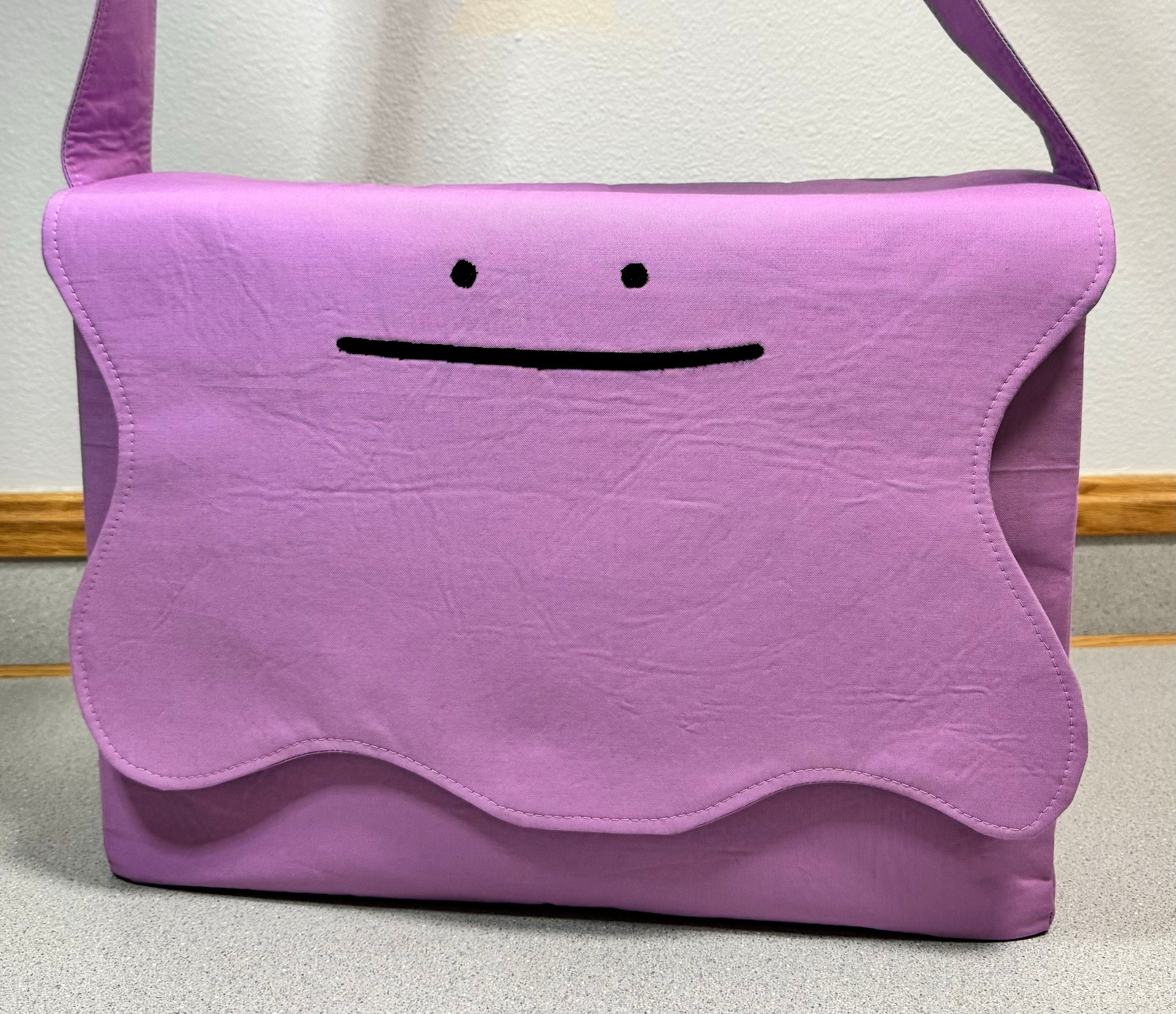 Pokemon Messenger Bag Ditto Etsy
