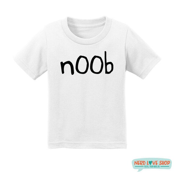 Baby Nerd N00b Nerdy Infant T Shirt Noob Etsy - noob definition roblox shirt