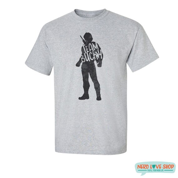 Team Bucky Civil War T Shirt Bucky Barnes Winter Soldier Etsy