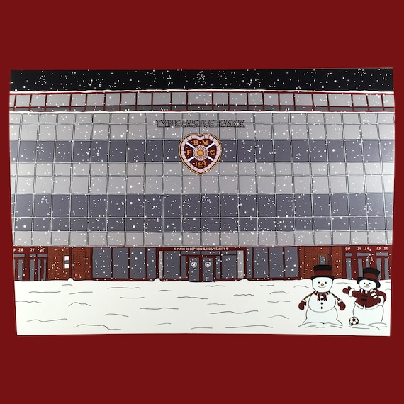 Image result for tynecastle snow