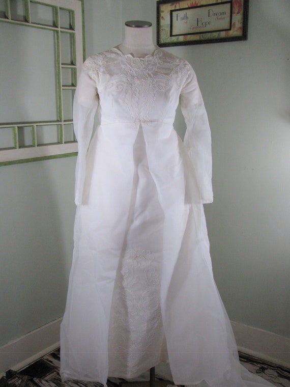 1950's Wedding Dress, Vintage Wedding Dress, Cotta