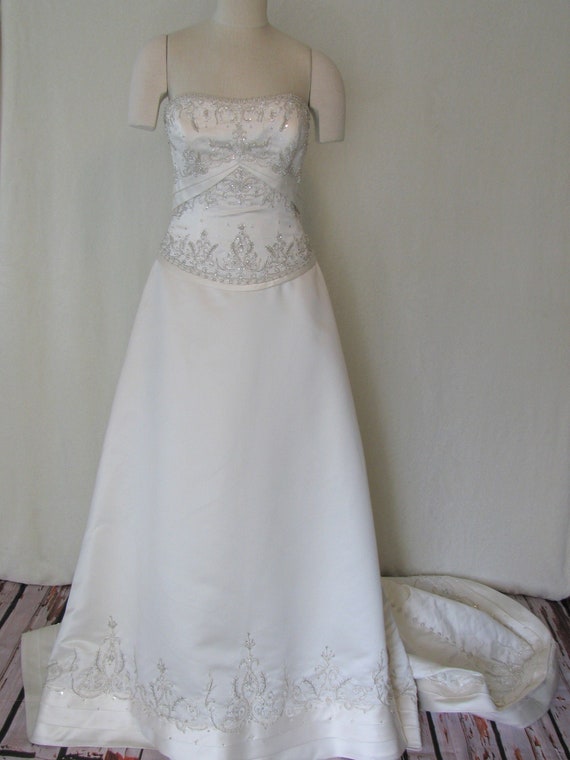 A-line Wedding Dress, Lace Wedding Dress, Wedding 