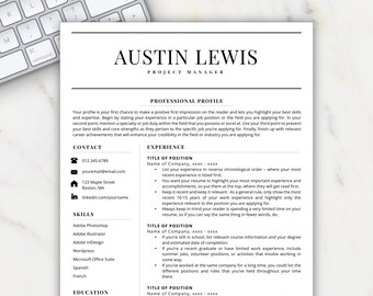 editable resume etsy editable resume