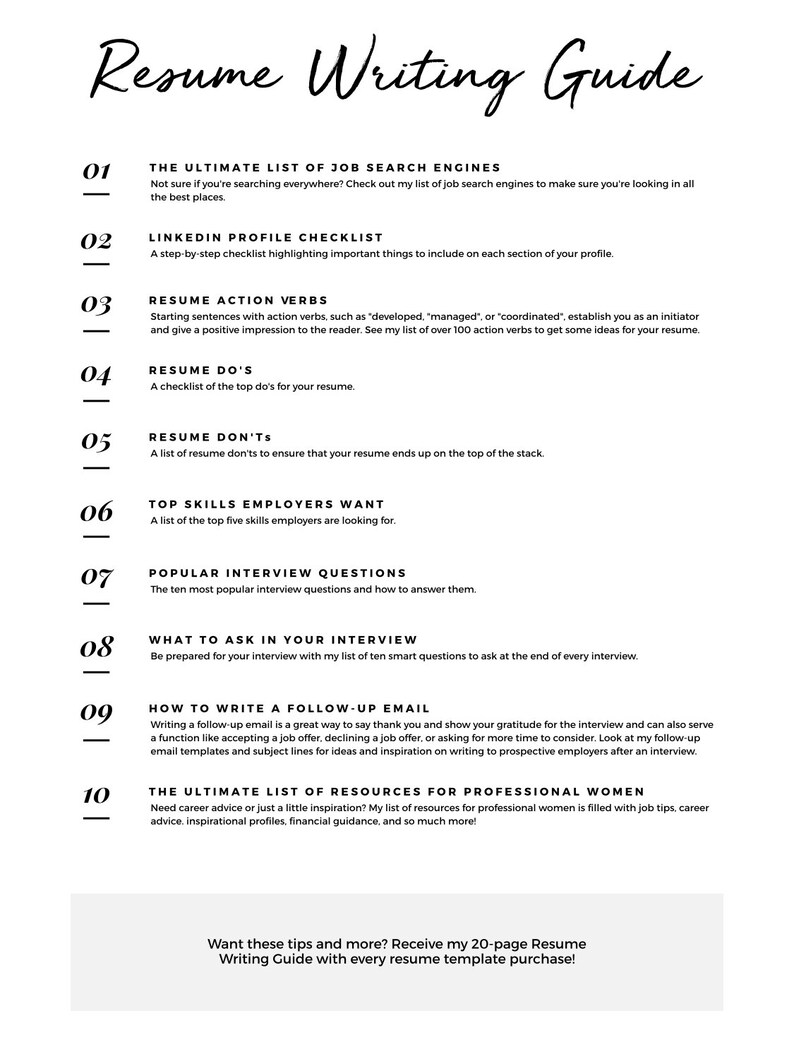 Resume Template Instant Download Creative Resume Template Resume Pages Resume for Word /& Pages CV Template Resume Template Word
