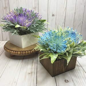 Mini Floral Arrangement, Mother's Day Gift, Bridal Shower Decor, Baby Shower, Hostess Gift, Small Space Decoration, Housewarming image 4