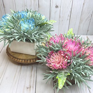 Mini Floral Arrangement, Mother's Day Gift, Bridal Shower Decor, Baby Shower, Hostess Gift, Small Space Decoration, Housewarming image 5