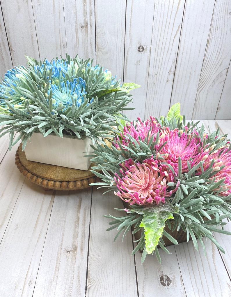 Mini Floral Arrangement, Mother's Day Gift, Bridal Shower Decor, Baby Shower, Hostess Gift, Small Space Decoration, Housewarming image 5