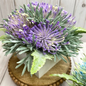 Mini Floral Arrangement, Mother's Day Gift, Bridal Shower Decor, Baby Shower, Hostess Gift, Small Space Decoration, Housewarming image 8