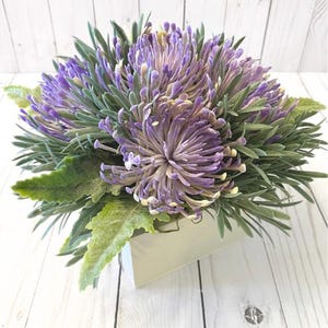 Mini Floral Arrangement, Mother's Day Gift, Bridal Shower Decor, Baby Shower, Hostess Gift, Small Space Decoration, Housewarming image 3