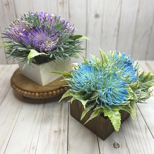 Mini Floral Arrangement, Mother's Day Gift, Bridal Shower Decor, Baby Shower, Hostess Gift, Small Space Decoration, Housewarming image 10