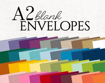 A2 BLANK ENVELOPES - pack of 10