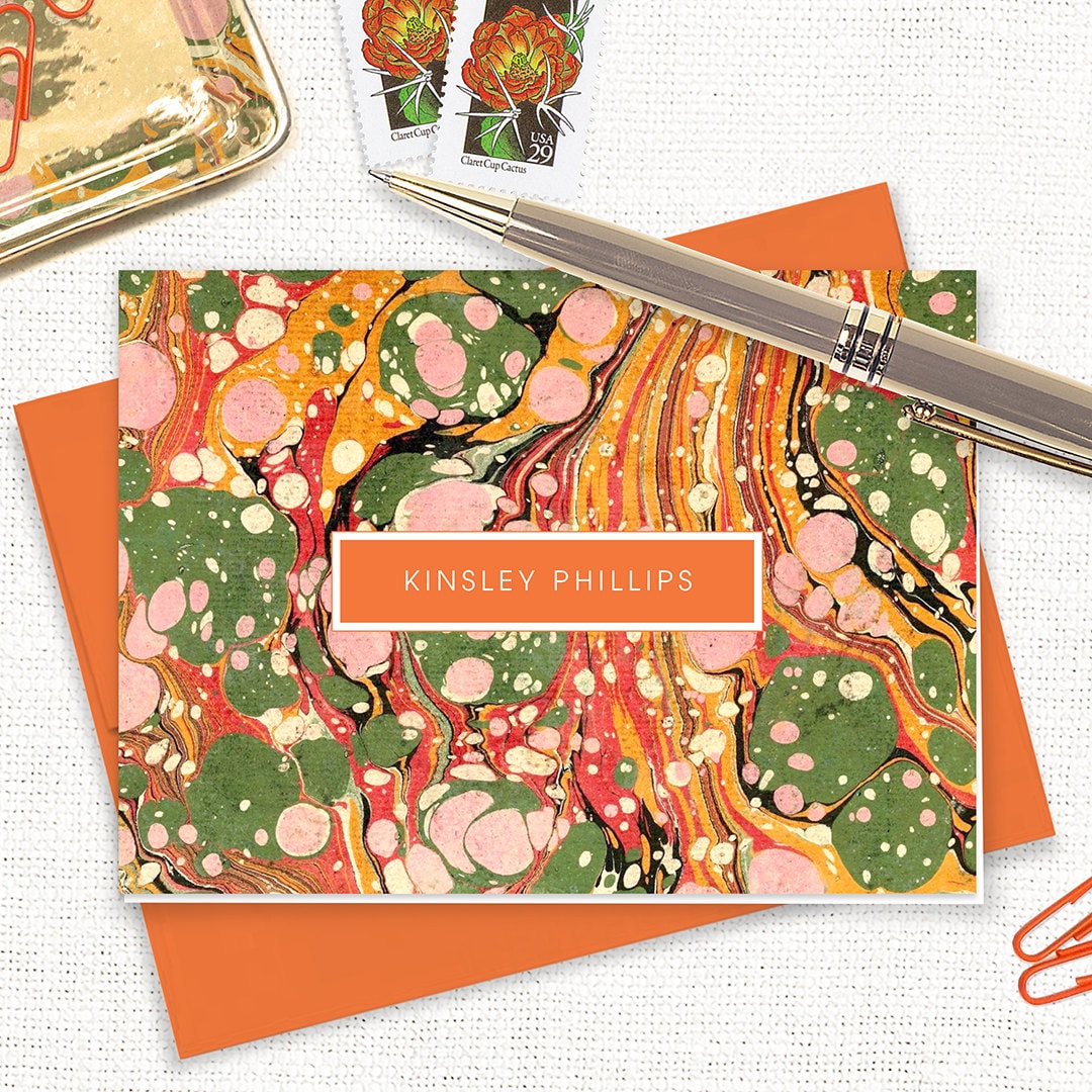 Personalized Stationary Gift, Custom Stationery Set for Women