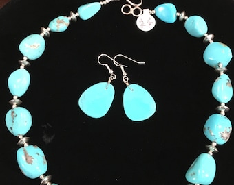 Sleeping Beauty Turquoise Necklace