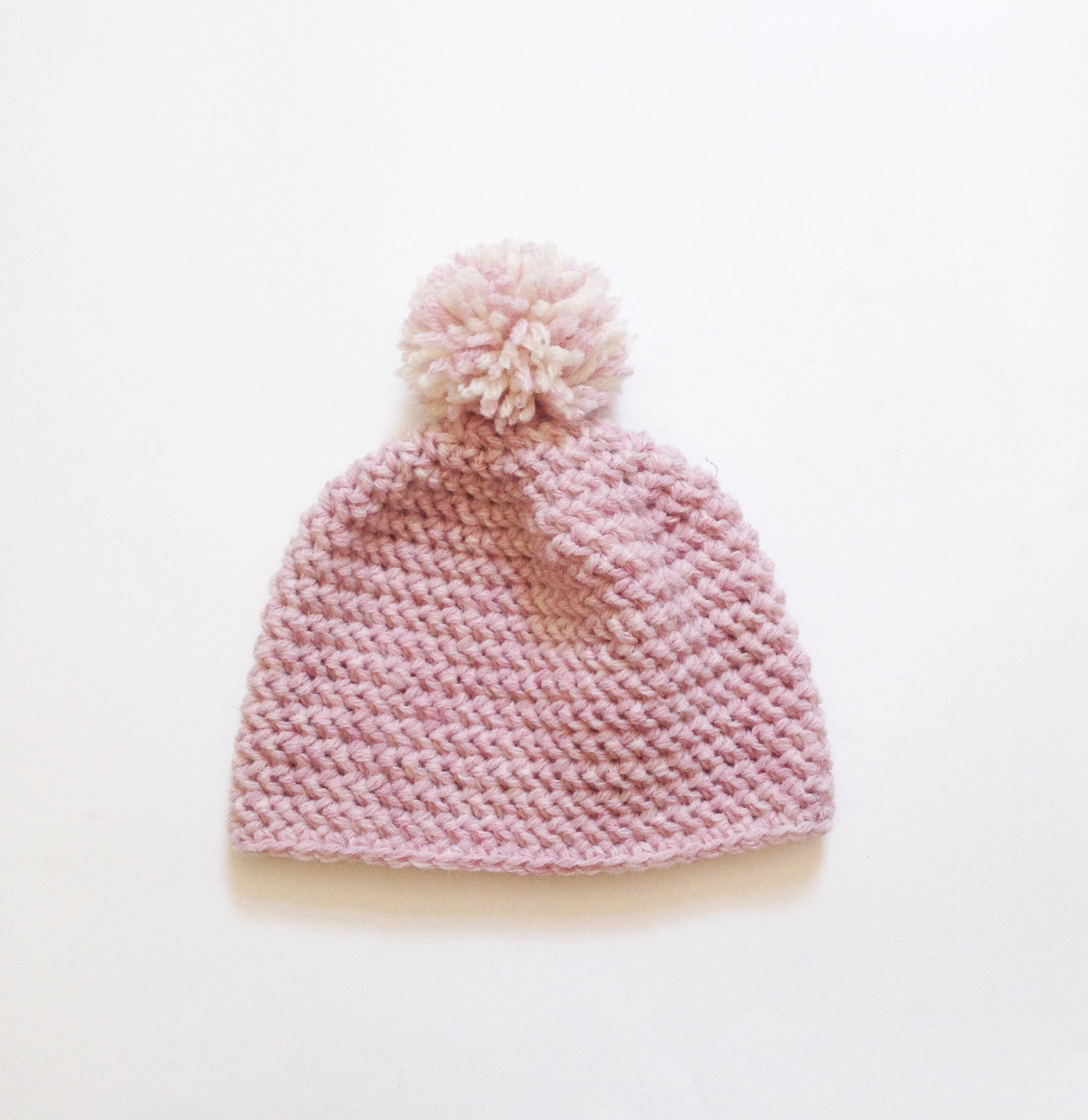 Crochet Baby Winter Hat Pom Pom Beanie Hat Girl Baby Wool - Etsy