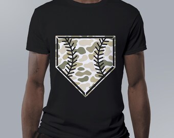 Talerz baseballowy w kamuflażu