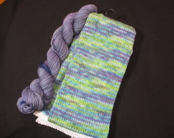Cotton-Merino Tube w/ Kettle Dyed Mini to Complete Your Socks, 70 grams