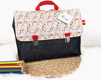 Cartable Maternelle Personnalisé Véhicule