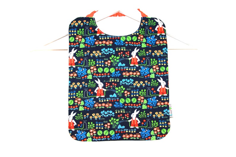 Elastic Bib Baby Pattern Rabbit