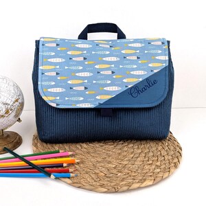Cartable Maternelle Personnalisé Poissons | Scratch