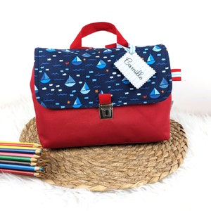 Sac à Dos Maternelle Personnalisé Voilier