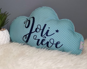 Coussin Nuage Menthe