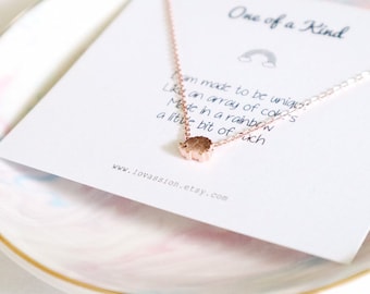 14K Rose gold Hedgehog Necklace • tiny hedgehog necklace • hedgehog necklace • animal necklace • cute necklace • hedgehog lover gift