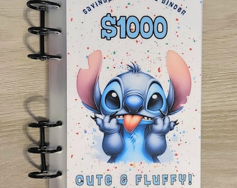 Cute & Fluffy Themed Savings Challenge Binder | Cash Stuffing