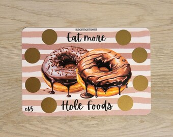 Eat More Hole Foods Scratch Off Savings Challenge