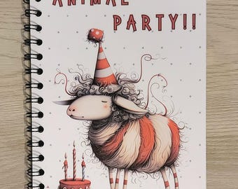 Animal Party Savings Challenge Binder | Scratch off | Budgeting