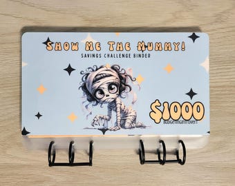 Show Me The Mummy Themed Savings Challenge Binder | Cash Stuffing