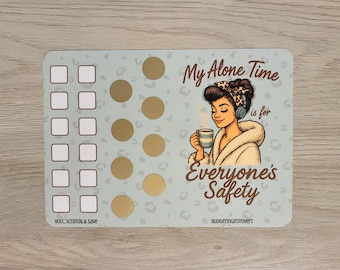 My Alone Time Scratch Off Savings Challenge | Cash Stuffing