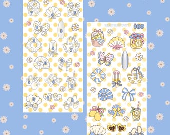 Summer Lemonade Sticker Savings Challenge | Cash Stuffing