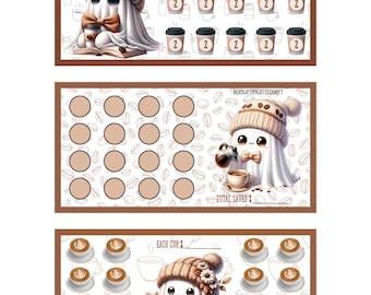 Mini Sfide di Risparmio Fantasmi e Caffè / Download Digitale