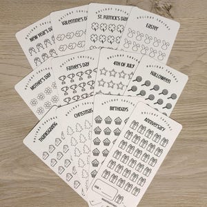 Holiday Savings Challenge Bundle Black & White