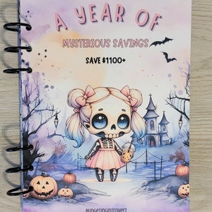 A Year of Mysterious Savings Challenge Binder | Scratch off | Budgeting