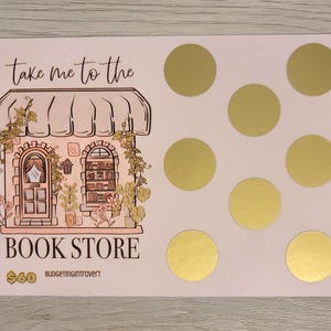 Take Me To The Bookstore Scratch Off Savings Challenge | Budgeting