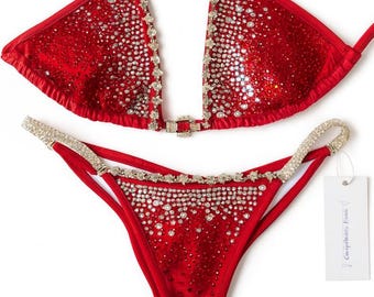 Crystal Competition Bikini Goddess NPC IFBB for Bodybuilding and Fitness