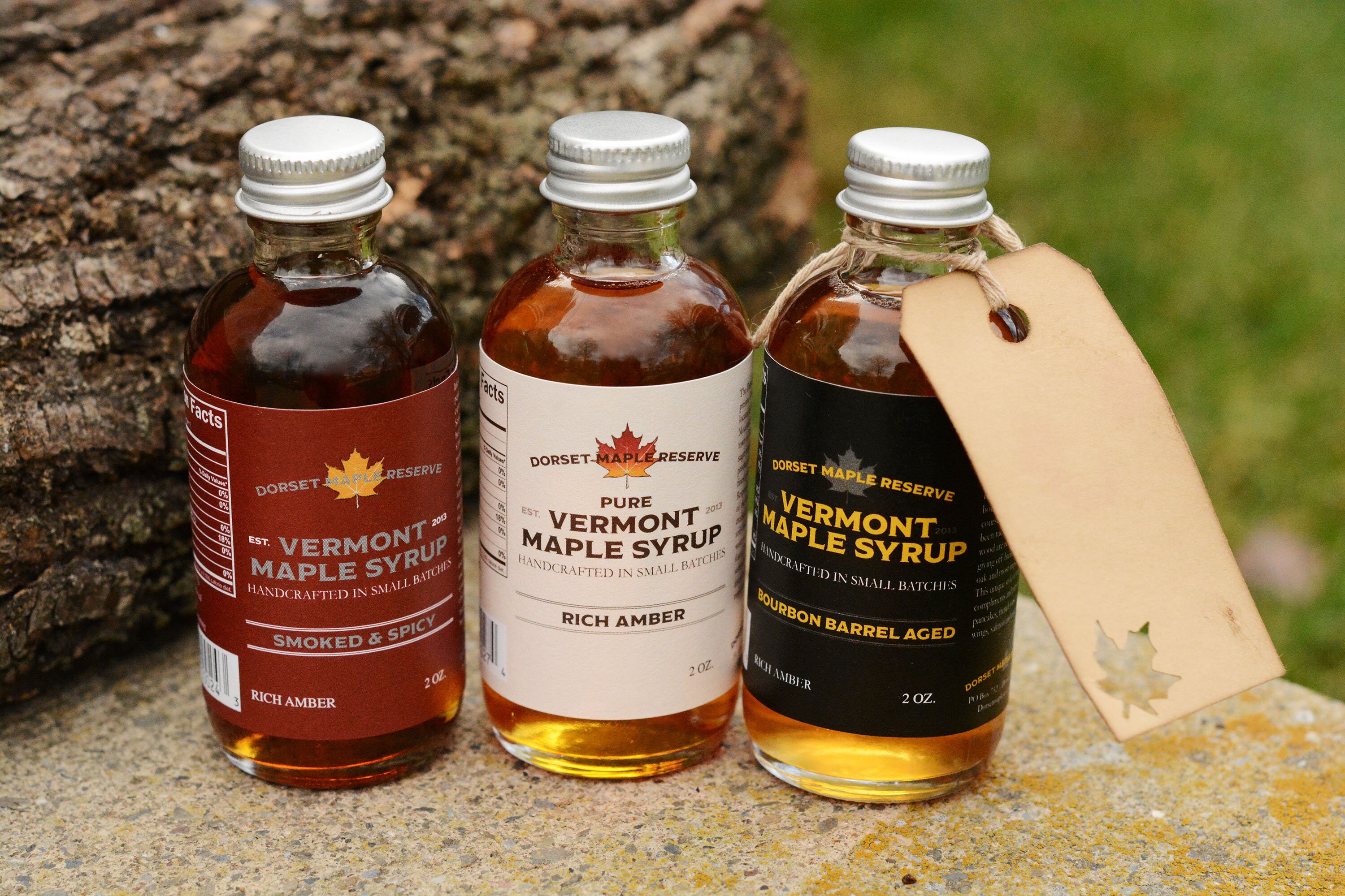 2oz Artisan Maple Syrup Sampler Pack Bourbon Barrel Age Etsy