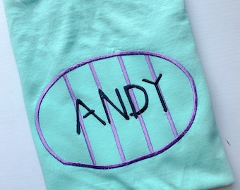 Buzz Lightyear Footprint Embroidered Shirt | Andy Embroidered Shirt