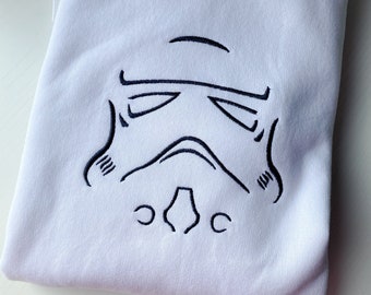 Embroidered Sweatshirt - Stormtrooper - Star Wars Galaxy’s Edge - Disneyland - Disney World Sweatshirt