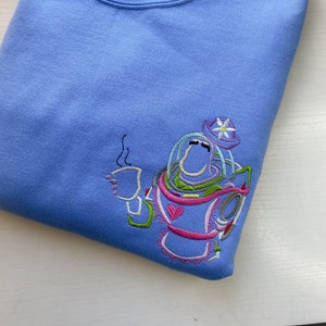 Mrs. Nesbitt | Buzz Lightyear Embroidered Sweatshirt | Disney World | Disneyland Embroidered