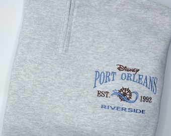 Port Orleans Riverside Embroidered T-shirt | Disney Resort Embroidered Sweatshirt