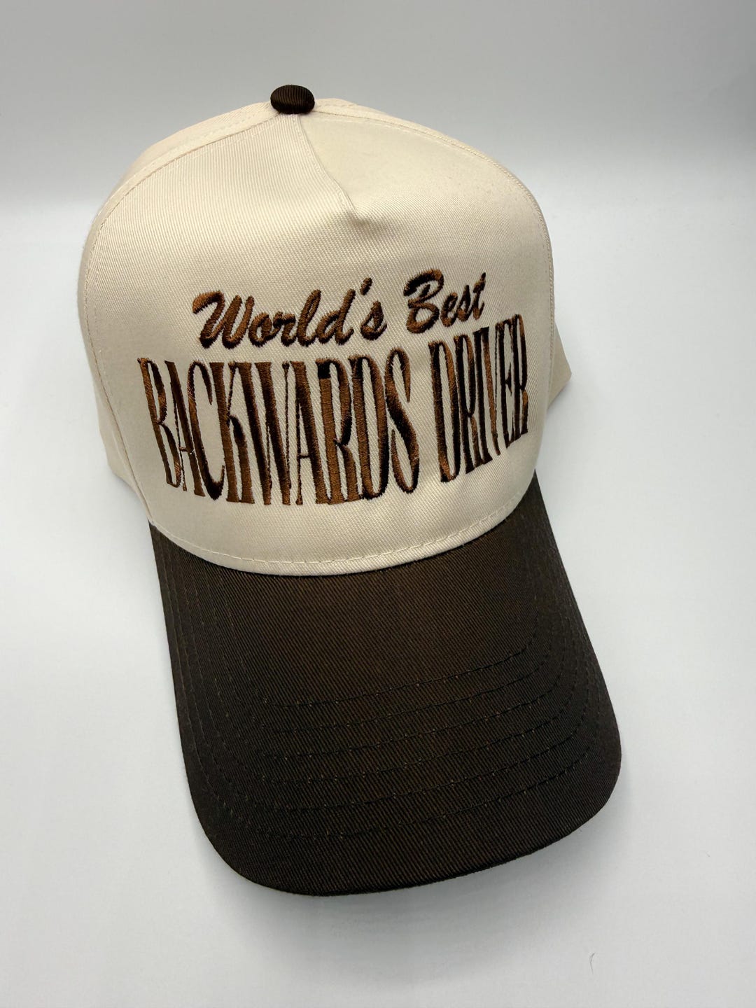 World’s Best Backwards Driver Embroidered Hat - Etsy