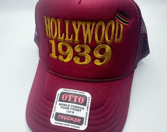 Hollywood 1939 Embroidered Hat, Tower of Terror Embroidered Hat | Disney World