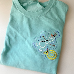 Olaf in Summer Embroidered Shirt