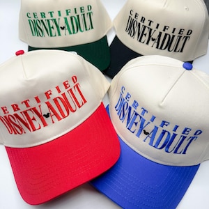 Disney Adult Embroidered Hat | Disney Embroidered Hat | Disney World | Disneyland