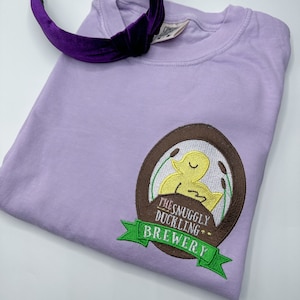 Snuggly Duckling Embroidered Sweatshirt | Disney Tangled Embroidered Sweatshirt | Disney World | Disneyland