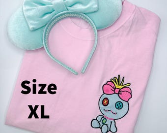 Scrump Embroidered T-shirt: Lilo & Stitch Inspired