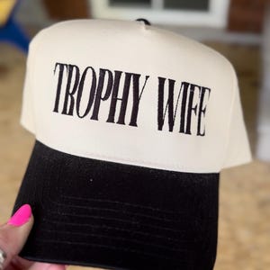 Trophy Wife Hat - Etsy Trophy Wife Hat - Etsy