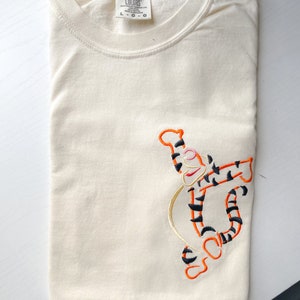 Tigger Embroidered Shirt | Disney Tigger Embroidered Shirt | Disney World | Disneyland Embroidered Shirt